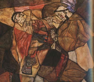 Egon Schiele Agony (mk20) Germany oil painting art